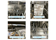साबुन डिटर्जेंट पाउडर स्वचालित Premade बैग पैकेजिंग मशीन CE 1500mm 300ml
