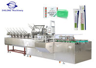 खाद्य टूथपेस्ट मास्क दस्ताने के लिए 220V / 50Hz कार्टन बॉक्स पैकिंग मशीन